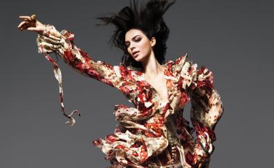 Kendall Jenner, In air, vogue April 2018