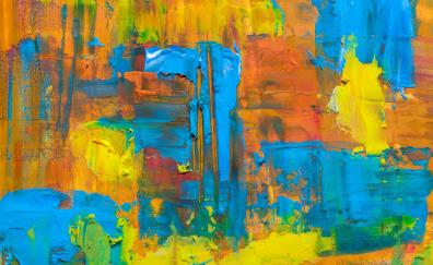 Abstraction, art, painting, colorful