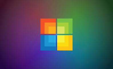 Windows, OS, minimal, logo
