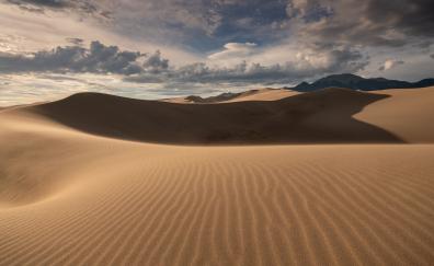 Desert, sand, landscape, dunes, nature