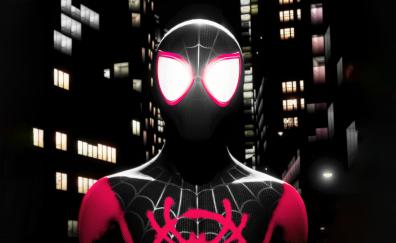 Marvel's spiderman, miles morales, dark