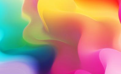 Abstract, colorful, smooth gradient