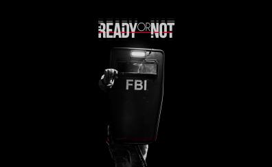 Ready Or Not, video game, FBI, police, dark