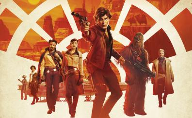 Solo: a star wars story, poster, cast, 2018