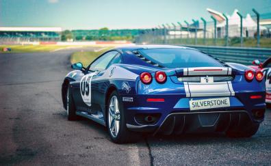 Rear view, sports car, Ferrari F430