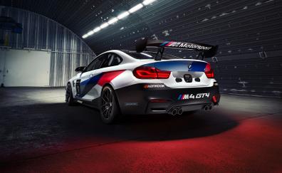 BMW M4 GT4, rear, 2020