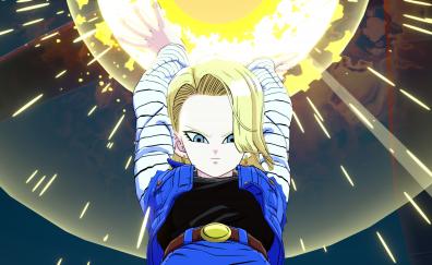 Android 18, Dragon ball fighterz, anime girl
