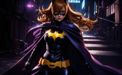Gotham beautiful Guardian, the batgirl