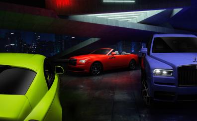 Rolls-Royce Cullinan, luxury cars, 2021