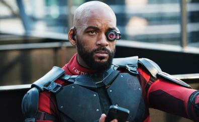 Will Smith as Deadshot, Suicide Squad, movie