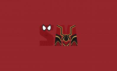Spider-man, minimal, Avengers: infinity war