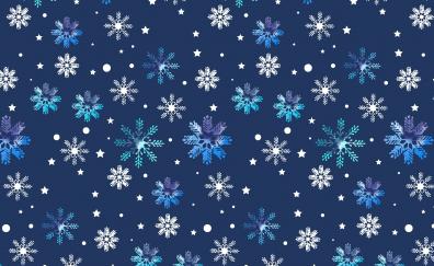 Abstract, snowflake, pattern
