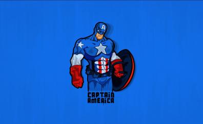 Minimalist, Captain America