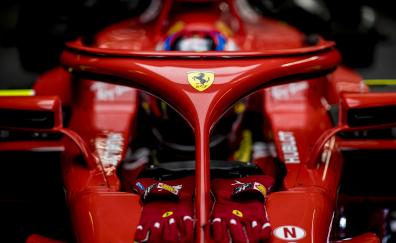Ferrari SF71H, formula one, F1 sports cars, 2018