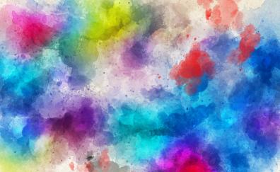 Abstraction, color splatter, colorful