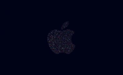 Apple, logo, minimal