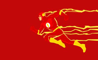 Minimal, speedster, The Flash, Barry Allen