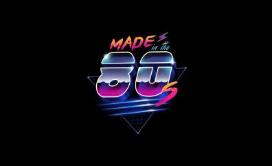 Music, minimal art, Back to 80, Best of Synthwave and Retro Electro
