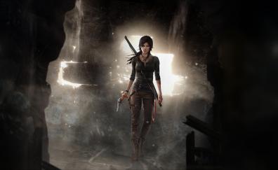 Lara Croft, explorer, game