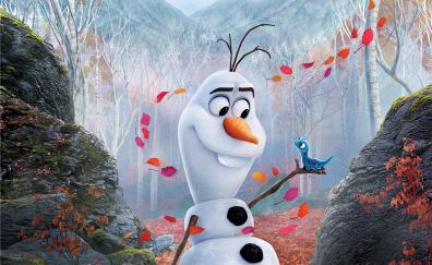 Snowman, Olaf from frozen 2, movie