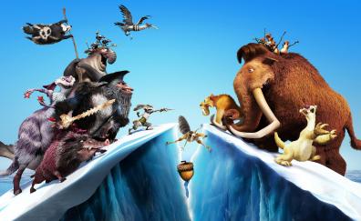 Ice Age: Continental Drift, movie, animation