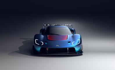 2023 Ford GT Mk IV, blue sportc car