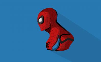 Spider-man, minimal, artwork