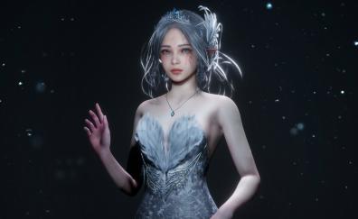 Elf Queen, beautiful, fantasy