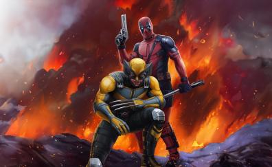 Wolverine and deadpool, unstoppable team