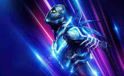 Blue Beetle, alien tech, superhero movie, 2023