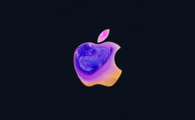 Apple iPhone's logo, dark