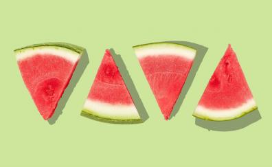 Slices of watermelon, fruit
