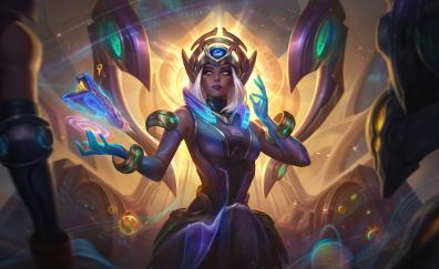 Karma character, League of Legends, game, queen