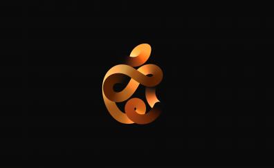 Apple Event 2020, orange logo