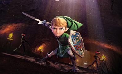 Video game, The Legend of Zelda, Link, the warrior