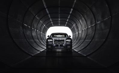 Rolls-Royce Wraith, Eagle black, car, 2021