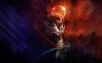 Kong: Skull Island, 2017 movie, fan art