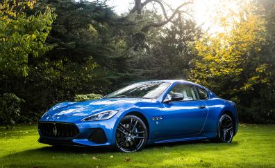 Maserati Granturismo, blue, sports car