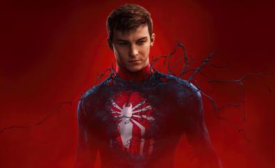 Marvel's spider-man symbiote, art
