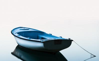 Boat, reflections, minimal