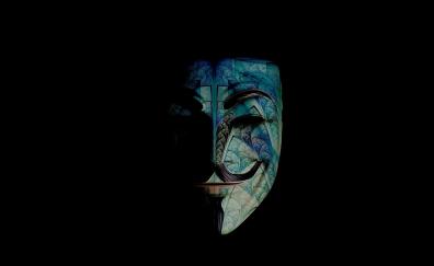 Mask, V for Vendetta, minimal