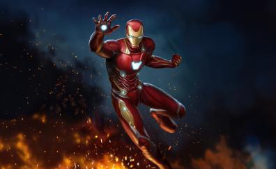 Iron-man's latest nano tech suit, 2023