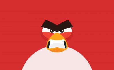 Angry Birds, red, minimal