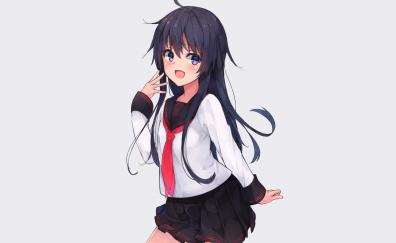 Akatsuki, Kancolle, scout dress, anime girl