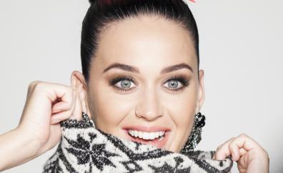 Katy Perry, H&M photoshoot, smile