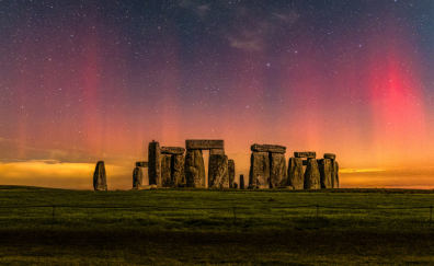 Stonehenge, sunset