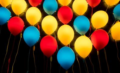 Colorful, balloons, party