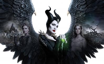 Movie, fantasy movie, witch, Maleficent: Mistress of Evil