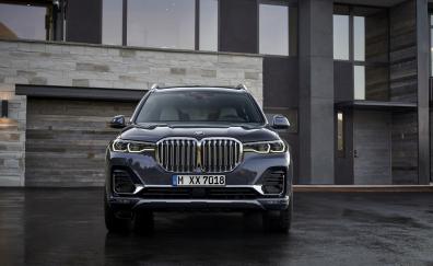BMW X7, front-view, 2019