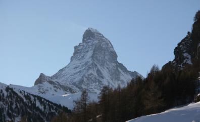 Matterhorn, mountain, swiss
